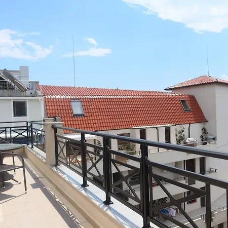 Golden Sea View Penthouse Apartamento Pomorie